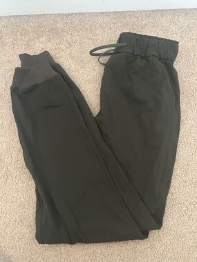 lululemon athletica Olive Green Drawstring Joggers